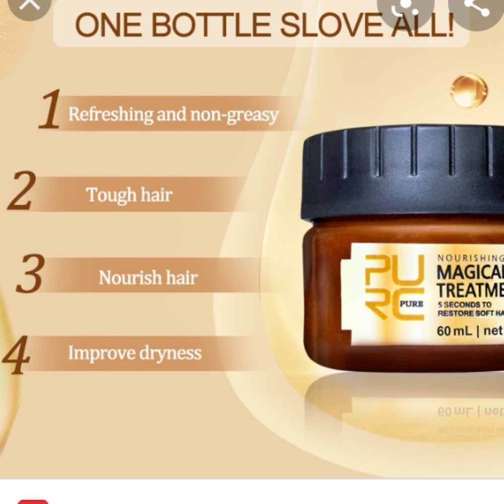 Magical keratin Hair Treatment Mask 5SecondsRepair - Picture 2 of 8